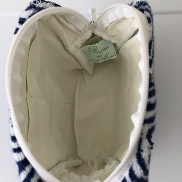 Pratesi Beach Bag &  Matching Pouch NWOT - Picture 8 of 10